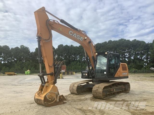 CASE CX160D Kāpurķēžu ekskavatori
