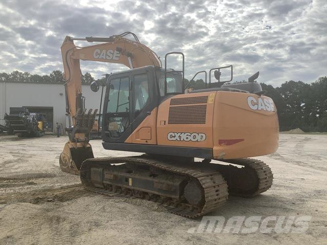 CASE CX160D Kāpurķēžu ekskavatori