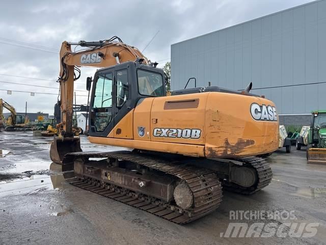 CASE CX210B Kāpurķēžu ekskavatori