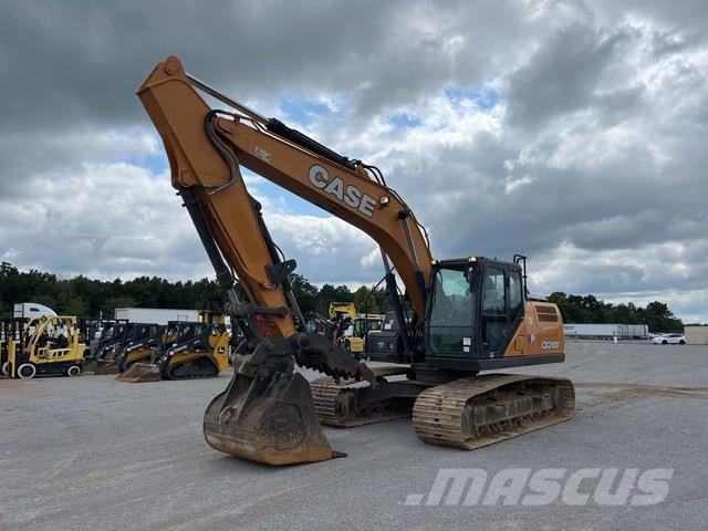CASE CX210D Kāpurķēžu ekskavatori