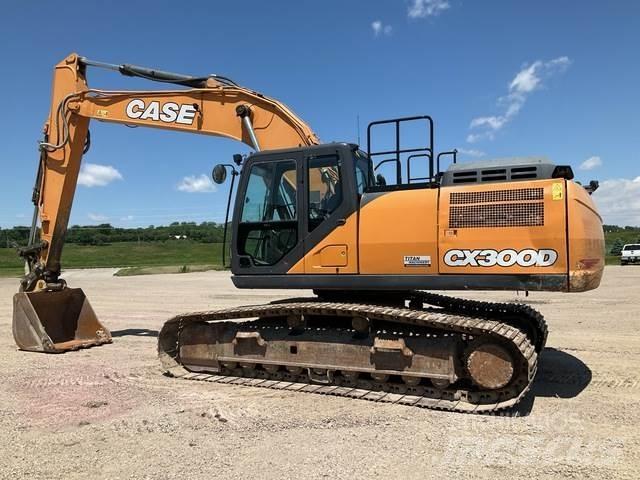 CASE CX300D Kāpurķēžu ekskavatori