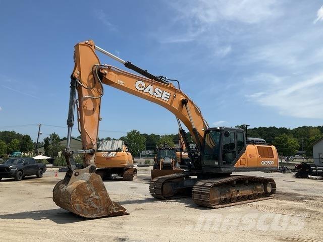 CASE CX350D Kāpurķēžu ekskavatori