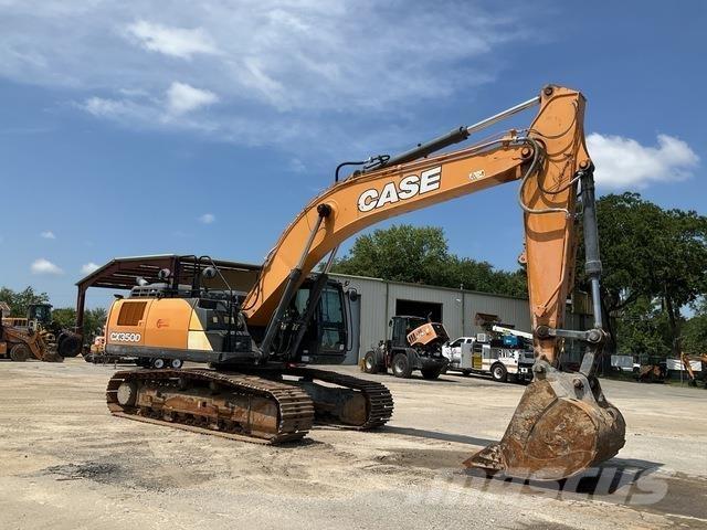 CASE CX350D Kāpurķēžu ekskavatori