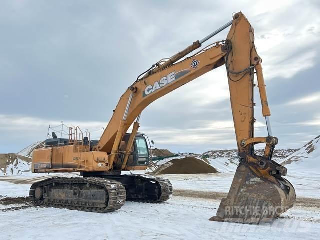 CASE CX700 Kāpurķēžu ekskavatori