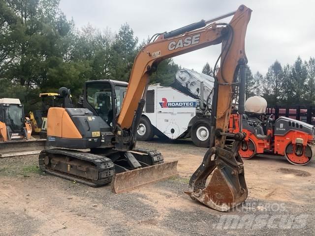 CASE CX80C Kāpurķēžu ekskavatori
