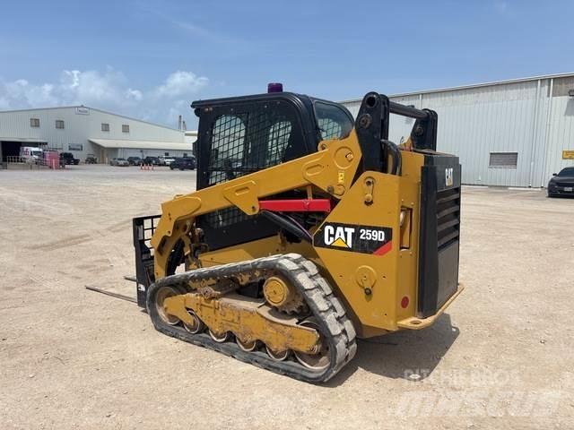 CAT 259D Lietoti riteņu kompaktiekrāvēji