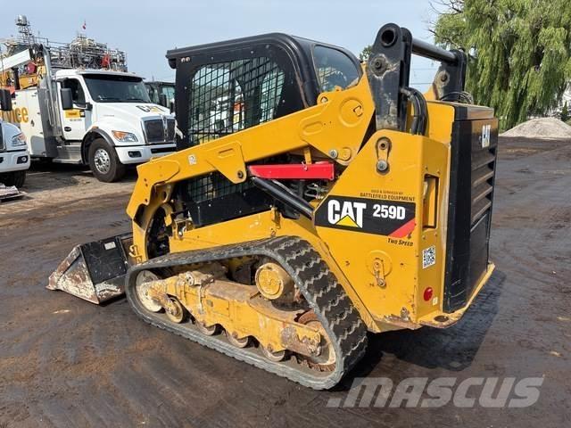 CAT 259D Lietoti riteņu kompaktiekrāvēji