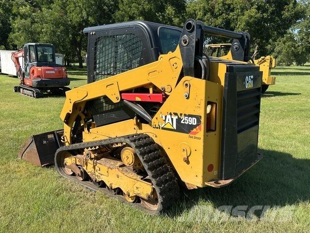 CAT 259D Lietoti riteņu kompaktiekrāvēji