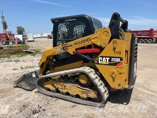 CAT 259D Lietoti riteņu kompaktiekrāvēji