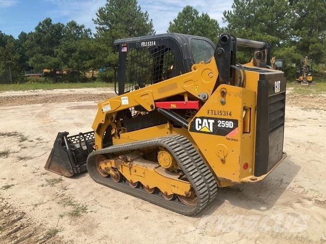 CAT 259D Lietoti riteņu kompaktiekrāvēji
