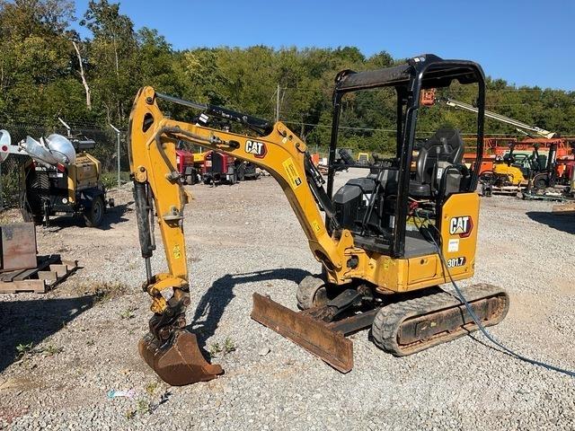 CAT 301.7CR Kāpurķēžu ekskavatori