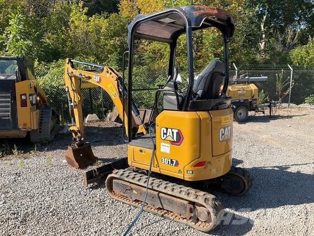 CAT 301.7CR Kāpurķēžu ekskavatori