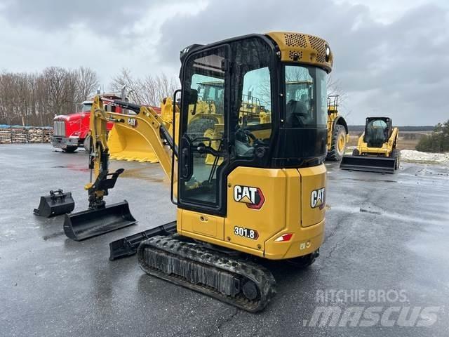 CAT 301.8 Kāpurķēžu ekskavatori