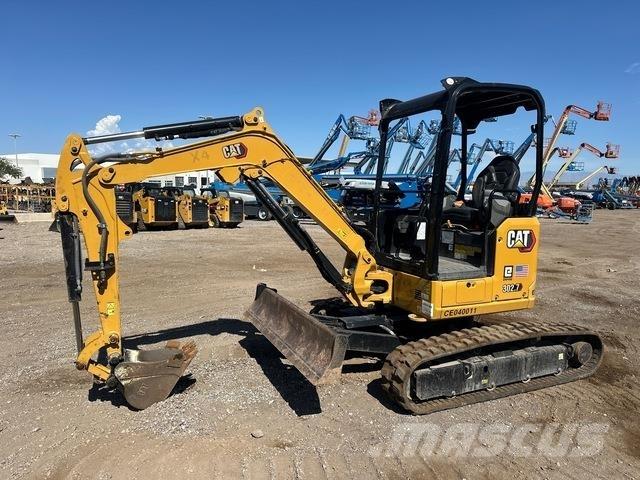CAT 302.7 Kāpurķēžu ekskavatori