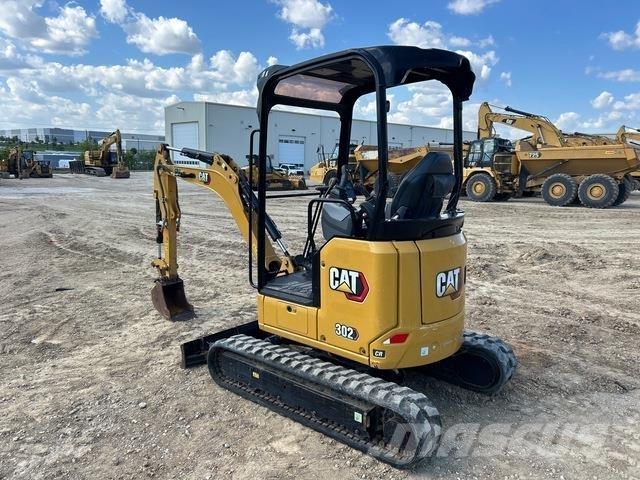 CAT 302CR Kāpurķēžu ekskavatori