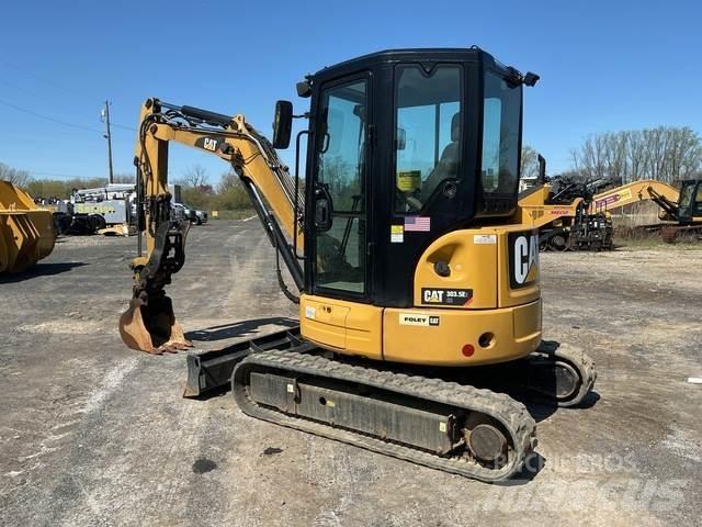 CAT 303.5E2CR Kāpurķēžu ekskavatori