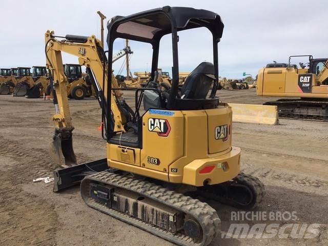 CAT 303 CR Kāpurķēžu ekskavatori