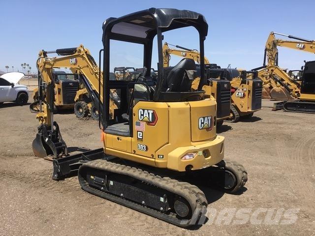 CAT 303 CR Kāpurķēžu ekskavatori