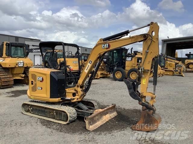 CAT 304 Kāpurķēžu ekskavatori