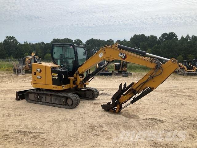 CAT 306-07CR Kāpurķēžu ekskavatori