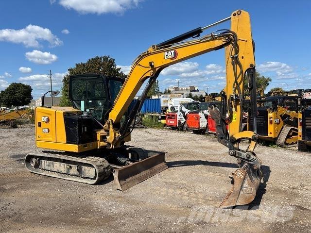 CAT 306 CR Kāpurķēžu ekskavatori