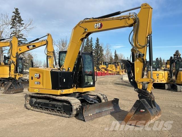 CAT 307.5-07 Kāpurķēžu ekskavatori