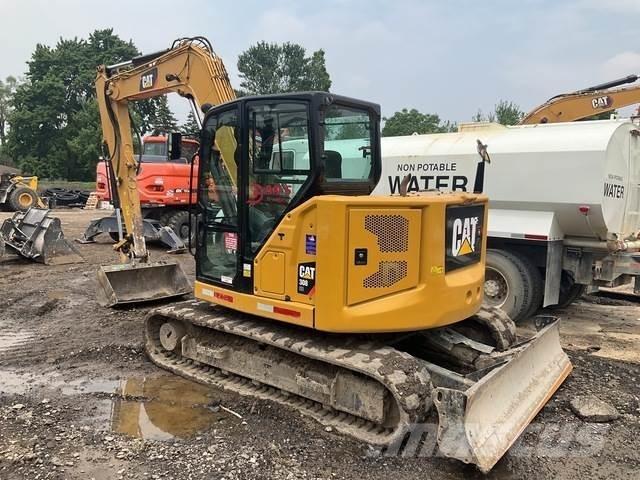 CAT 308 CR Kāpurķēžu ekskavatori