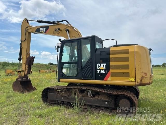 CAT 316EL Kāpurķēžu ekskavatori