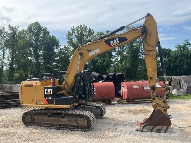 CAT 316EL Kāpurķēžu ekskavatori