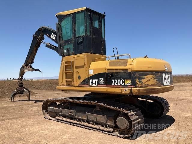 CAT 320C Baļķu iekrāvēji