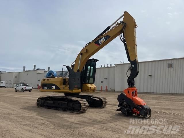 CAT 320DFM Koka šķēlēji, frēzes, šķeldotāji