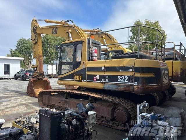 CAT 322 L Kāpurķēžu ekskavatori