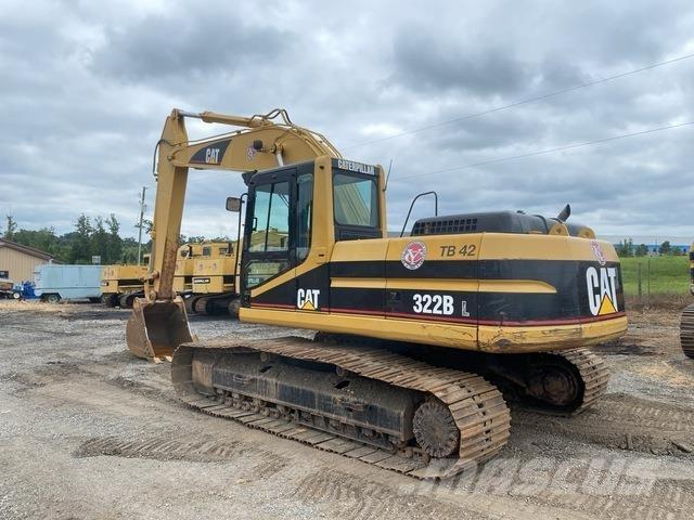 CAT 322B L Kāpurķēžu ekskavatori