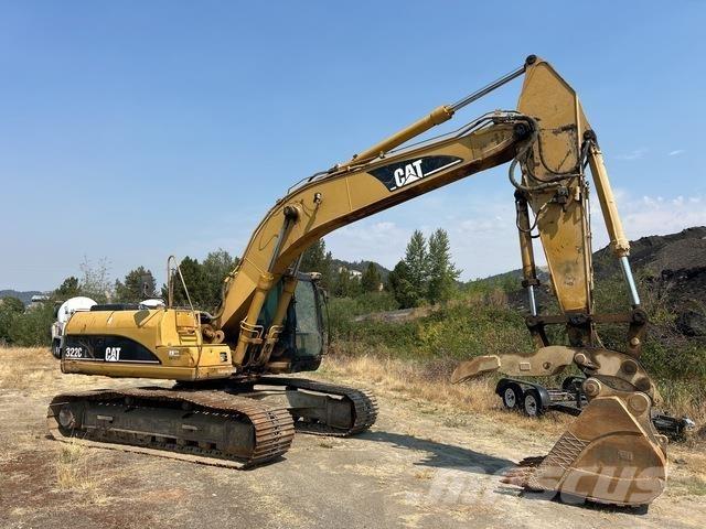 CAT 322C L Kāpurķēžu ekskavatori
