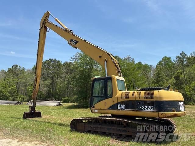 CAT 322CL Kāpurķēžu ekskavatori