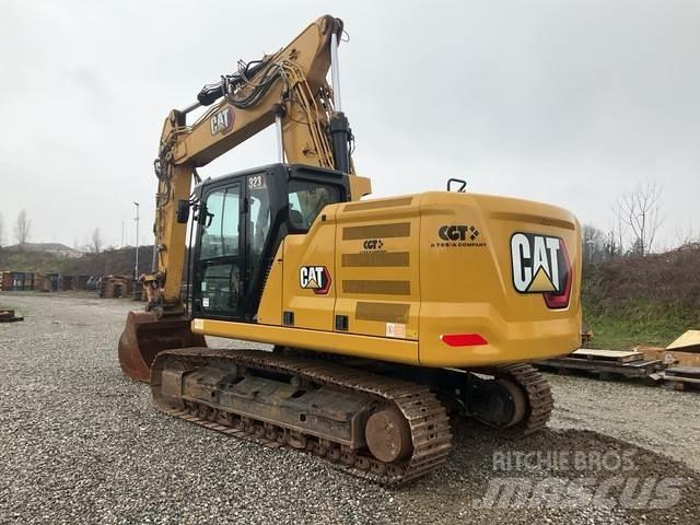 CAT 323 Kāpurķēžu ekskavatori