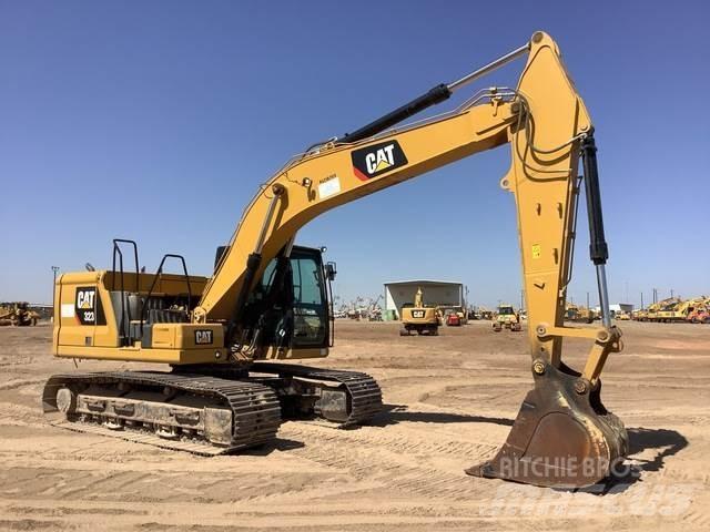 CAT 323 Kāpurķēžu ekskavatori