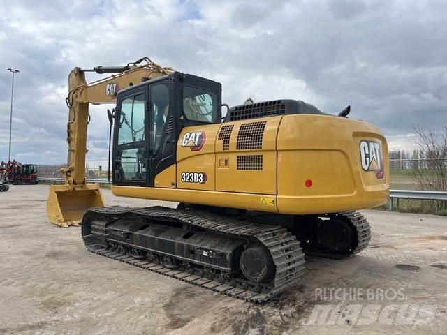 CAT 323D3 Kāpurķēžu ekskavatori