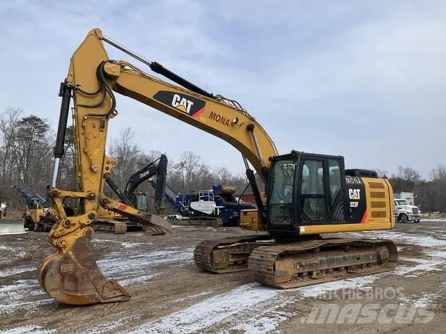 CAT 323F Kāpurķēžu ekskavatori