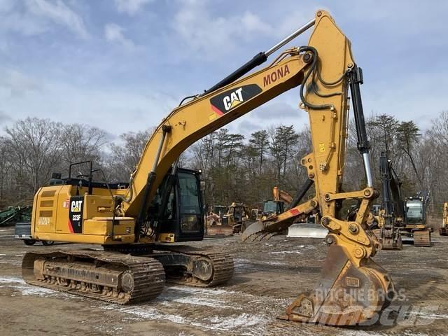 CAT 323F Kāpurķēžu ekskavatori