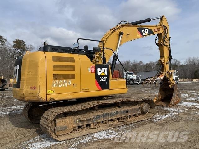 CAT 323F Kāpurķēžu ekskavatori