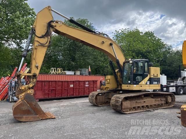 CAT 328 Kāpurķēžu ekskavatori