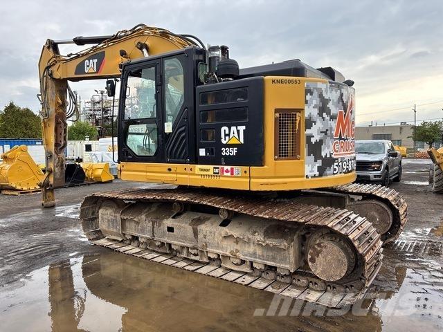CAT 335F L CR Kāpurķēžu ekskavatori