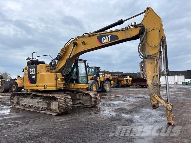 CAT 335F L CR Kāpurķēžu ekskavatori