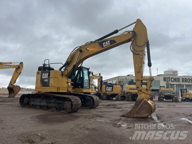 CAT 335F LCR Kāpurķēžu ekskavatori