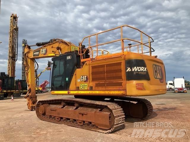CAT 336 Kāpurķēžu ekskavatori