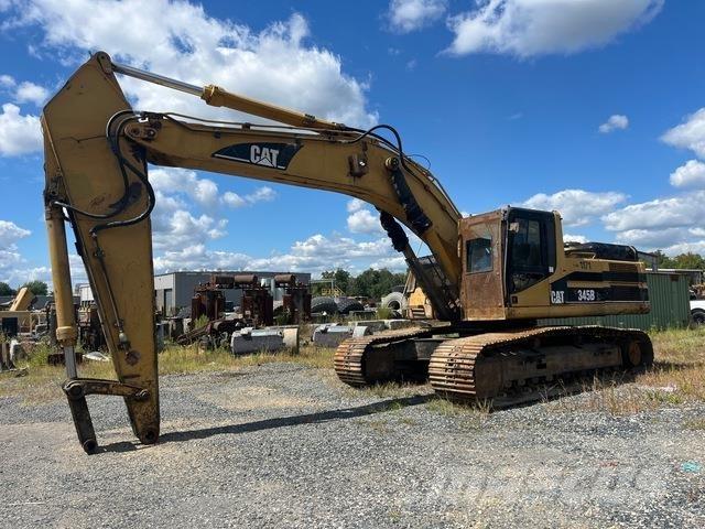 CAT 345B L Kāpurķēžu ekskavatori