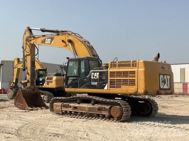 CAT 349D2 Kāpurķēžu ekskavatori