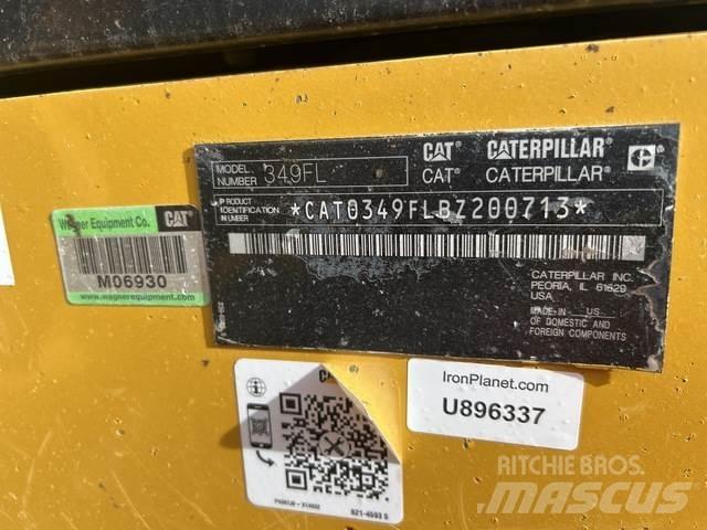 CAT 349FL Kāpurķēžu ekskavatori