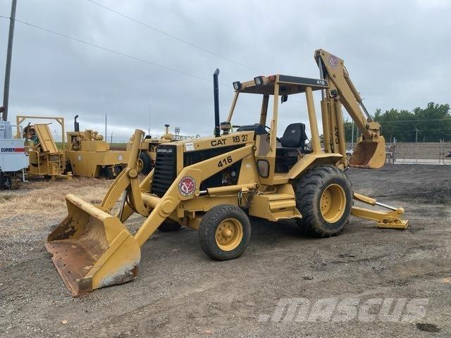CAT 416 Ekskavatori-iekrāvēji